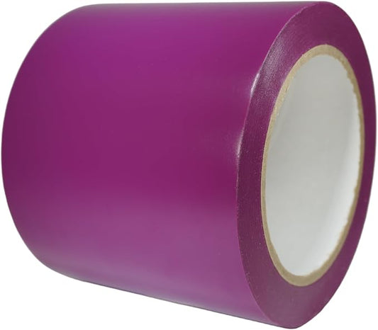 GGR Supplies T.R.U. CVT-536 Purple Vinyl Pinstriping Dance Floor Tape: 4 in. Wide x 36 yds. Several Colors