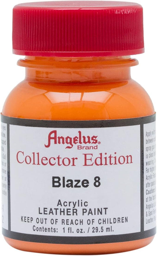 Angelus Collector Leather Paint 1 oz Blaze 8