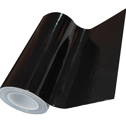 Birllaid Waterproof RV Awning Repair Tape for Tent,Tarp, Boat Covers Repair Tape,RV Awning, Sail Tape, Tear Repair Patch Kit, 5 Inch x 30FT (Black)
