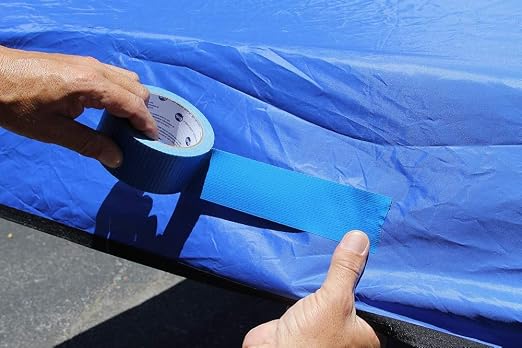 IPG 6720BLU JobSite DUCTape, Colored Duct Tape, 1.88" x 20 yd, Blue (Single Roll)