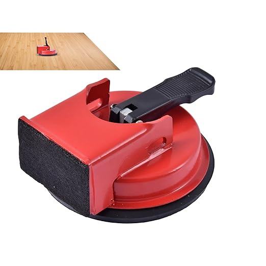 Laminate Floor Gaps Fixing Tool, Heavy Duty Suction Cup Closer Fixer, Vacuum Flooing Repair Gripper, High Performance Puller, for Tight Spaces Corners Hardwood Plank Wood Tile Deep Textures