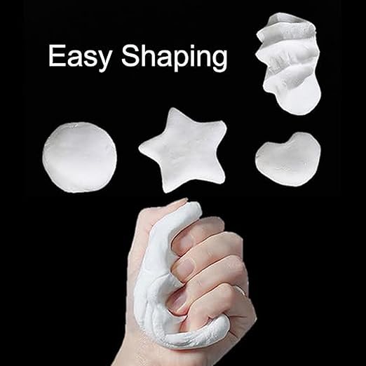 8-Pack 240 Grams in Total White Seal Putty Waterproof Duct Seal Repair Sealing Clay, Quick Mending Mud for Drain Connection,Air Conditioning Hole, Wall Hole
