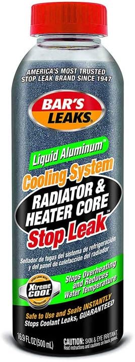 Bar's Leaks Liquid Aluminum Radiator and Heater Core Stop Leak. 6 Pack,1186-6PK