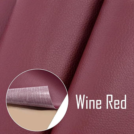 20 X 54 Inch Large Leather Repair Patch, Self Adhesive Waterproof Leather Tape for Furniture, Vinyl Upholstery Repair Sticker Kit for Couch, Car Seats, Sofa & Bags