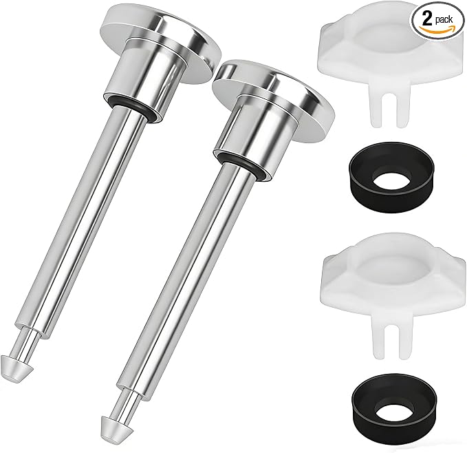 2 Pack Universal Pipe Fitting Repair Kit, Replacement Rubber Cup Seals, Durable Stainless Steel Sealing Components for Joint Leak Fix