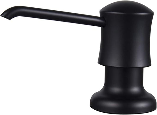 Ultimate Unicorn Soap Dispenser (Matte Black) for Kitchen Sink, with Liquid Hand & Dish Bottle.