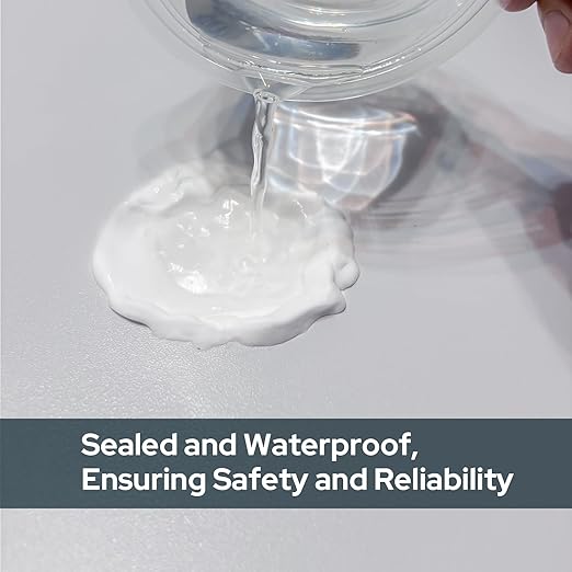 6-Pack New Type White Waterproof Sealant Mastic, Repair Sealing Clay, Quick Mending Mud for Drain Connection, Wall Hole, Air Conditioning Hole Waterproof Seal Putty