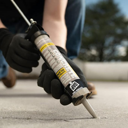 DAP 7079808676 Concrete Filler, Textured Gray, 10 Ounces (Pack of 2)
