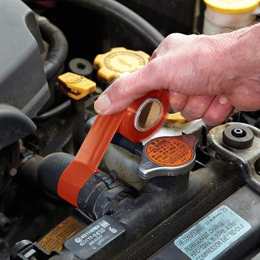 LLPT Self Fusing Silicone Tape 1" x 17 Ft, White, UL Certified | Industrial, No Residue, UV & Weather Resistant, Waterproof Airtight Sealing for Marine, Pipe, Wire Insulation, Gym/Bike Grip