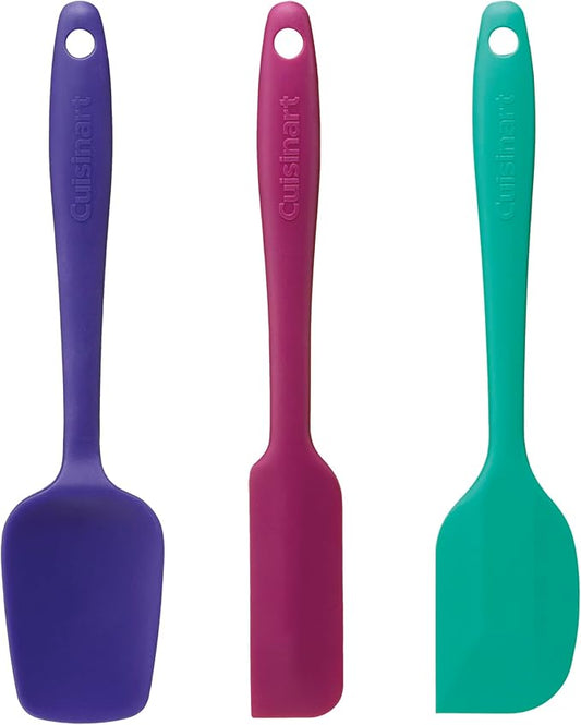 Cuisinart CTG-00-S3MSJ Mini Silicone Spatulas, Set of 3, Jewel