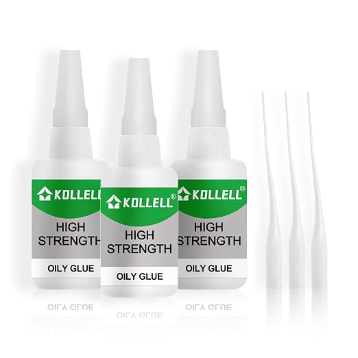 High Strength Oily Glue,Universal Super Glue,Welding High-Strength Oily Glue, Used for Quick Repair of Metal, Plastic, Wood, Glass, Jade and So On(50g/pcs) (3PCS)