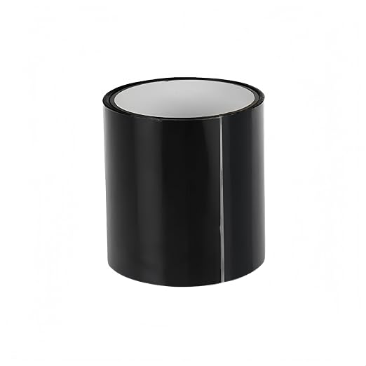 Self-Fusing Waterproof Patching Tape, Patch Tape for Repairing Pipe & Hose Leaks and Bucket Holes (1, Black)
