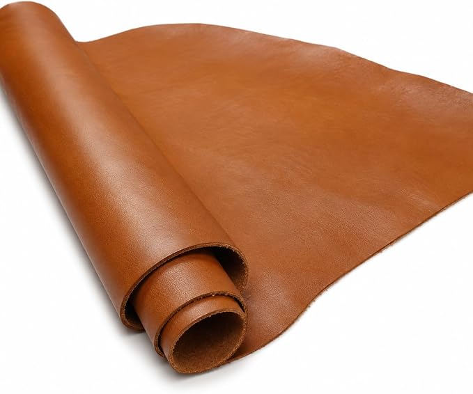 Reed Leather Hides - Cow Skins (8 inches X 11 Inches, Whiskey) | Arts and Crafts