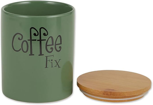DII Kitchen Accessories Retro Collection, Ceramics, Canister Set, Artichoke, 3 Piece