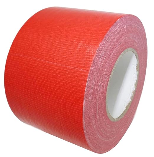 GGR Supplies T.R.U. CDT-36 Industrial Grade Duct Tape. Waterproof and UV Resistant. Multiple Colors Available. 60 Yards. (Red, 4 in.)