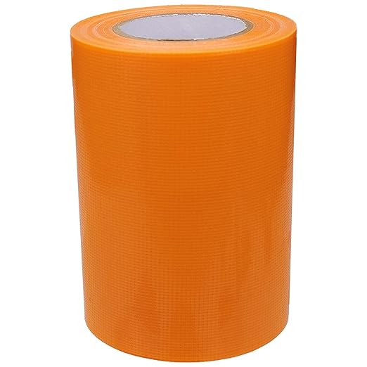 Super Strong Duct Tape 4 Inches x 32 Feet Multi-Purpose Heavy Duty Waterproof Duct Tape for Crafts & Home Improvement 32 ft, Orange