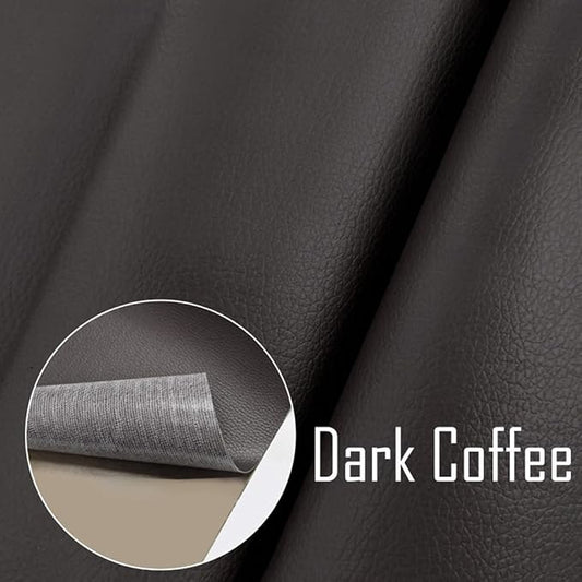 20 X 54 Inch Large Leather Repair Patch, Self Adhesive Waterproof Leather Tape for Furniture, Vinyl Upholstery Repair Sticker Kit for Couch, Car Seats, Sofa & Bags