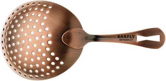 Barfly Bar Strainer, Antique Copper