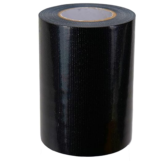 Super Strong Duct Tape 8 Inch x 32 Feet Multi-Purpose Heavy Duty Waterproof Duct Tape for Crafts & Home Improvement, Black