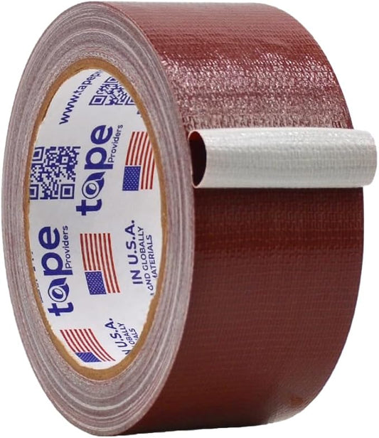 WOD DTC10 Advanced Strength Industrial Grade Burgundy Duct Tape, 2 inch x 60 ft. Waterproof, UV Resistant For Crafts & Home Improvement