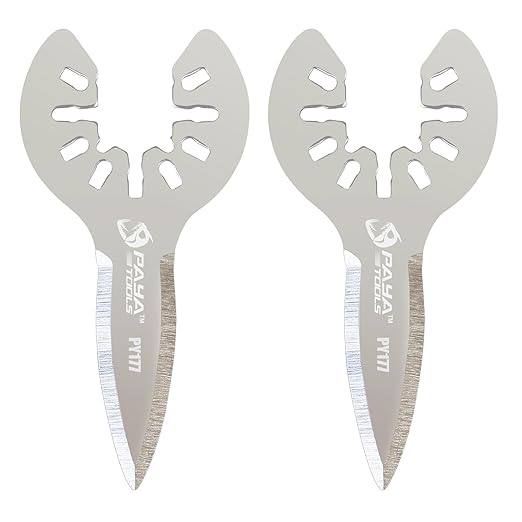 Oscillating Multi Tool Windshield Blades Car Windshield Removal Tool for Removing Caulk, Sealants and Auto Glass Glue Window Seal (2-Pack)