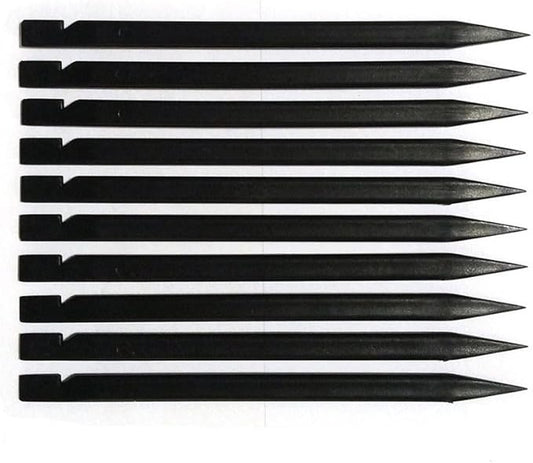 50 Pieces Universal Black Stick Spudger Opening Pry Tool Kit for iPhone Mobile Phone iPad Tablets Macbook Laptop PC Repair