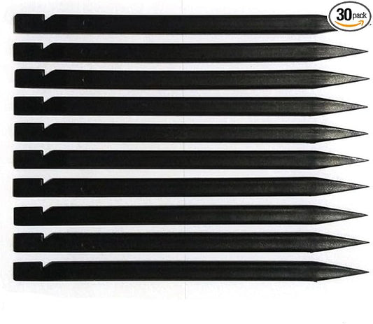 30 Pieces 4.72" Black Nylon Plastic Spudger Probe Security Opening Pry Bar for iPhone iPad Samsung Cell Phone Laptop PC LCD Screen Disassembly