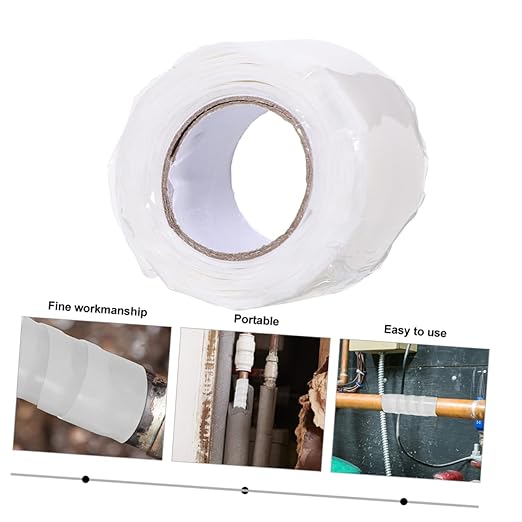 VALICLUD Flex Rubberized Sealant Tape Heavy Duty Leak Stop Duct Tape for Pipe Repairs for Sealing
