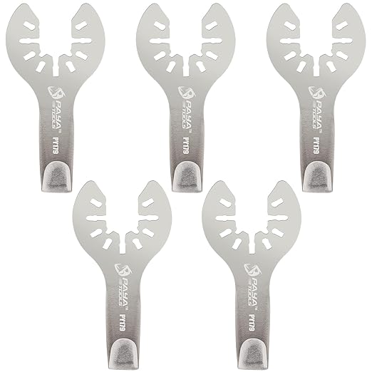 Hooked Cutter Blade for Precision Work - Planked Deck Caulking Removal for Clean Cuts in Tight Spaces(5-Pack)