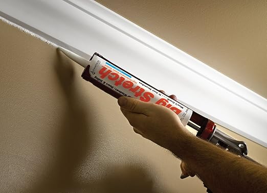 Sashco 10012 10.5oz Sashco Sealants 10.5-Ounce Redwood Big Stretch Caulk & Seal, 10.5-Ounce