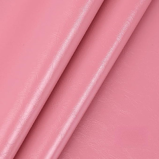 Leather Repair Patch Tape Kit,Self Adhesive Leather Repair Patch,Vinyl Repair Kit for Couches Boat Seats Furniture Cars Sofa Office Chair (Pink,7.87"×54.33")