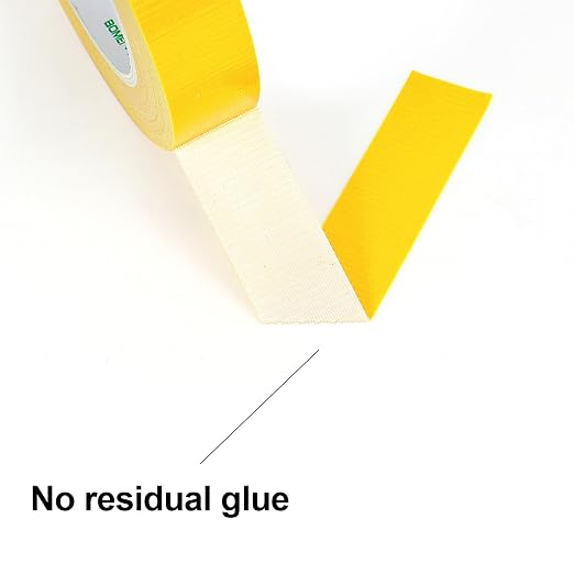 BOMEI PACK Heavy-Duty Duct Tape, 1 inch by 30-Yard,3-Pack, Great for General-Purpose Use, Home Repairing, DIY Work, Auto Repair & Outdoor Activities (Yellow)