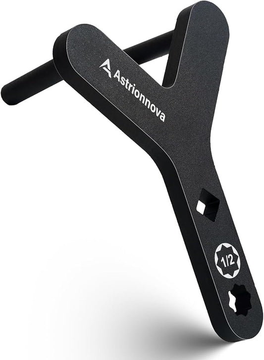 Lower Control Arm Prying Tool – Suspension Bushing Removal Tool Compatible with 1/2” Drive Breaker Bar – Ball Joint Separator for FWD and Import Cars