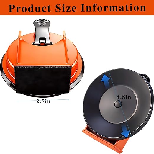Floor Gap Fixer Tool – Heavy-Duty Laminate Floor Repair Tool with Suction Cup, Adjustable Gap Closer for Wood, Vinyl & Tile Flooring, Durable & Compact Flooring Tool