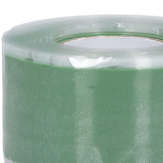 Self Fusing Waterproof Silicone Adhesive Tape for Waterproof Repair of Water Pipe Repair (Green)