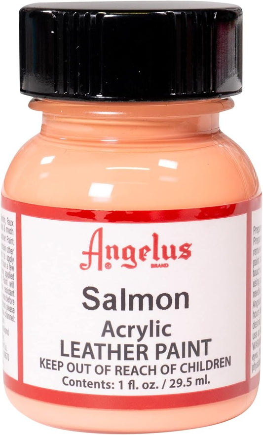 Angelus Acrylic Leather Paint, 1 Fl Oz (Pack of 1), Salmon