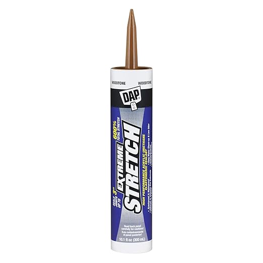 DAP Extreme Stretch Acrylic Urethane Premium Elastomeric Sealant, Woodtone, 10.1 Oz (7079818706)