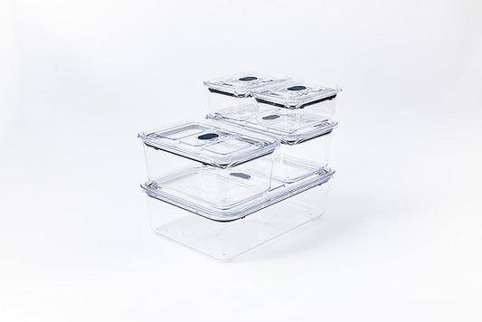 Latchlok Click 10 Piece Food Storage Container Set, Storm