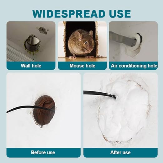 Upgrade Waterproof Sealant Mastic,Quick Mending Mud for Drain Connection,Waterproof Repair Sealing Clay Sealant Drain Connection Wall Air Conditioning Hole (3PC)