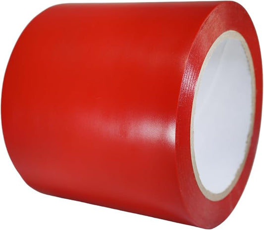 GGR Supplies T.R.U. CVT-536 Red Vinyl Pinstriping Dance Floor Tape: 4 in. Wide x 36 yds. Several Colors
