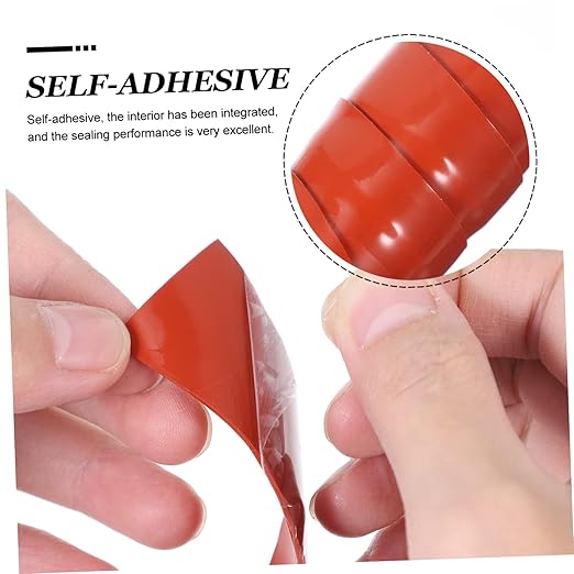 Healifty Flexible Silicone Rubber Seal Tape for Pipe Leak Repair and Outdoor Sealing Self Adhesive Sealant Tape for Plumbing Buckets and Cracks