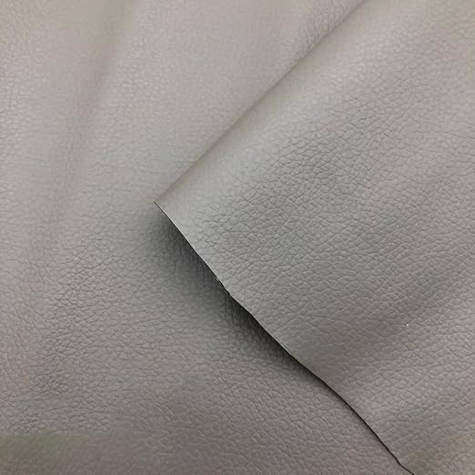 Self Adhesive Leather Repair Patch Light Gray Faux Leather Fabric 19.7 x 54 Inch Leather Repair Tape Kit for Upholstery, Furniture, Couch, Sofa, Car Seats, Chairs