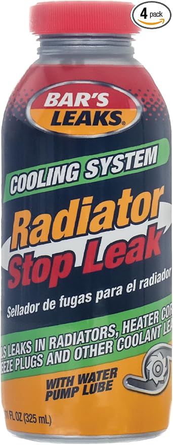 Bar's Leaks Radiator Stop Leak, 11 oz, Pack of 4