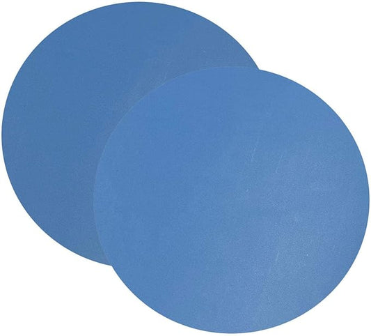 All-in-One Repair Kit for Above-Ground Pools | Fast, Underwater-Capable Peel-and-Stick OR Adhesive Glue-Down Vinyl Patches & for Easy Set and Frame Pools 8 Inch Peel and Stick
