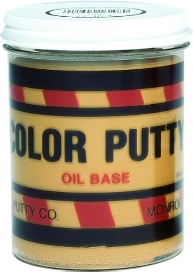Color Putty Company 144 Color Putty 1-Pound Jar, Teakwood