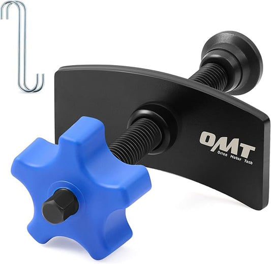 Orion Motor Tech Heavy Duty Brake Pad Spreader, Disc Brake Pad Tool Brake Piston Compressor Tool, Universal Brake Piston Tool with Solid Steel Swivel Joint for Car Light Truck with Caliper Hangers