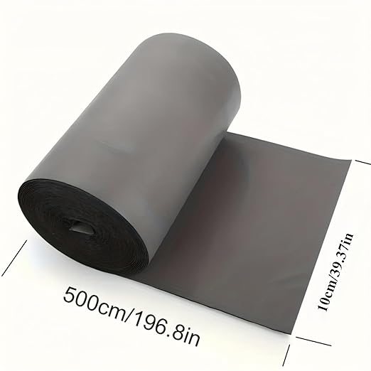 Waterproof Sealant Tape Self Adhesive Rubberized Asphalt Tape for RV Roof Metal Roof Corrugated Roof Leak Repair UV Resistant Heavy Duty Waterproofing Membrane(Gray, 3.94in*196.85in)