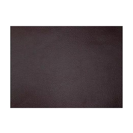 Self Adhesive Leather Fabric for Repair, Leather Rip Repair Kit Vinyl Repair Tape, Upholstery Leather Patches for Furniture Couch Chairs Car Seat(Dark Brown)
