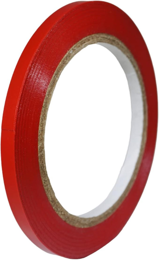 GGR Supplies T.R.U. CVT-536 Red Vinyl Pinstriping Dance Floor Tape: 1/4 in. Wide x 36 yds. Several Colors