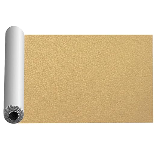 Khaki Leather Repair Tape Kit,7.9x59 in Repair Kit for Furniture,Car Seat, Couch,Upgraded Strong Self Adhesive Leather Patch for Sofas,Furnitures